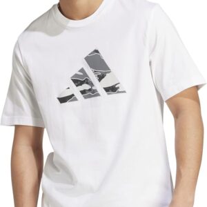 Adidas Mens Camouflage Graphic T-Shirt