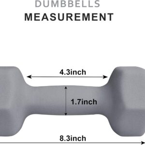 Balelinko Home Gym Equipment Workouts Strength Training Weight Loss Pilates Weights Yoga Sets Weights for Women, Men, Seniors and Youth