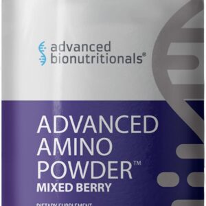 Advanced Bionutritionals – Advanced Amino Powder, Amino Acid Supplement, Build Muscle, Post Workout Recovery, Energy,Non-GMO, Gluten Free, Dairy Free, Vegan (30 Servings)