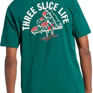 Adidas Mens Lounge Pizza Graphic T-Shirt