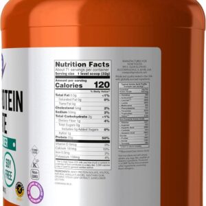 NOW Foods Sports Nutrition, Whey Protein Isolate, 25 g With BCAAs, Creamy Vanilla Powder, 5-Pound