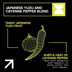 Echelon Pre-Workout Energy Drink | Yuzu Cayenne | 12 Pack | Sustained Energy, Focus and Endurance Dietary Supplement | 300mg of Caffeine | Beta-Alanine, L-Theanine & Fiber | Vegan