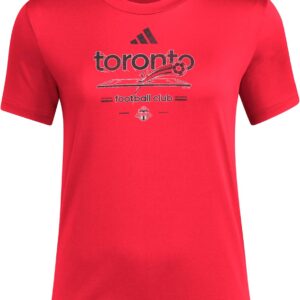 adidas Women’s Toronto FC Vintage World Pre-Game Short Sleeve T-Shirt
