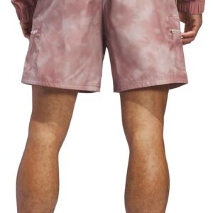 adidas Mens All Over Print Shorts Casual Bottoms Casual – Blue