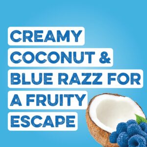 Clean Simple Eats Clear Protein Drinks, 20G Grass Fed Whey Protein Isolate, Ultra Filtered, Light & Refreshing Beverage, Low Lactose, No Artificial Ingredients, Blue Bahama Flavor, 20 Servings
