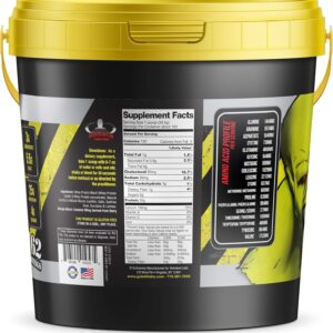 COLOSSAL LABS Muscle Protein Whey Powder [12 lbs/Pack of 1]– Cold Filtered, 25g Pure Protein, 6.6g BCAAs (Packaging May Vary) (12LB, Chocolate)