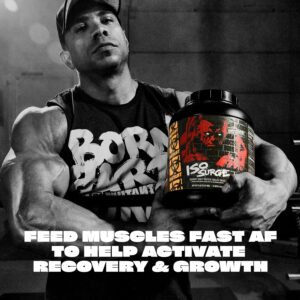 Mutant ISO Surge Whey Protein Isolate Powder Acts Fast to Help Recover, Build Muscle, Bulk and Strength, 5 lb – Vanilla Ice Cream