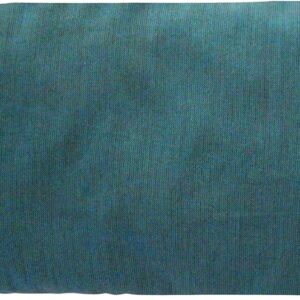 Aromatherapy Eye Pillow – Organic Lavender Chamomile Flax Scented – 4.5 x 9 Removable Washable Cover – Headache Relief Soothing spa Yoga Sleep – Made USA – Teal Green