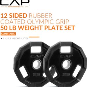CAP Barbell 2-Inch Olympic Weight Plate | Multiple Options