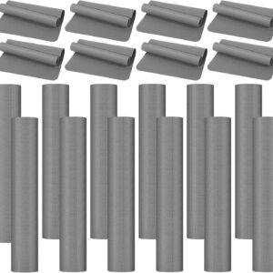 10 Pack Yoga Mats Bulk, 68” x 24” x 4mm Thick Yoga Mats for Kids and Adult Gym Mats Bundle Latex Free Exercise Mats with Non Slip Texture for Outdoor Yoga, Pilates or Workout