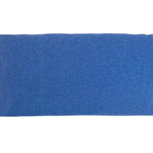 Unscented Flax Organic Eye Pillow -Soft Cotton 4 x 8.5 – choose from a rainbow of soothing colors – periwinkle blue purple