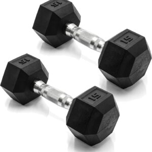 CAP Barbell Coated Dumbbell Weight | Multiple Options Pairs & Sets