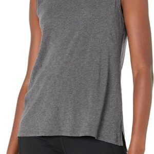 Amazon Essentials Women’s Soft Cotton Relaxed-Fit Yoga Tank Top (Available in Plus Size)