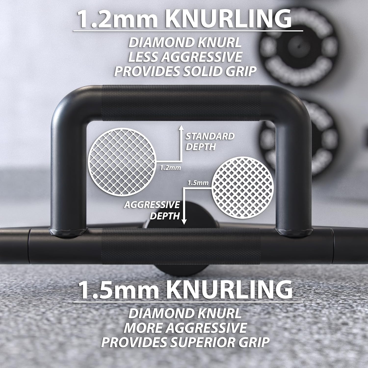 Synergee 20kg and 25kg Chrome or Black Olympic Hex Barbell Trap Bar with Rotating, Flat or Raised Handles for Squats, Deadlifts, Shrugs. - Image 4