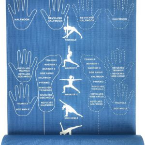 CopyCat Yoga Educational and Instructional Yoga Mat