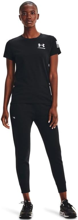 Under Armour Women's New Freedom Logo T-Shirt - Image 4