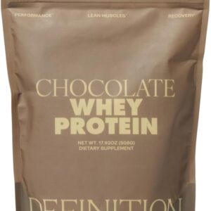 Whey Protein Isolate for Women, 20g Protein, 0g Sugar, 90 Calories, Stevia-Free, Grass-Fed & Pasture Raised, Chocolate 1 lb