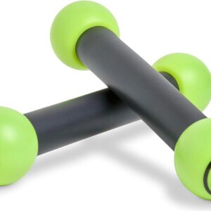 Zumba Toning Sticks 1 lb Weights Set of 2, 1 Pound Hand Weights for Women, Dumbbell Weight Set, Durable and Light 1 Pound Weights Set of 2