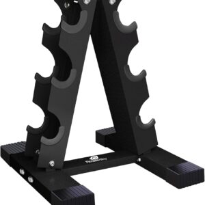 Dumbbells Storage Rack Neoprene Dumbbells Weight Rack – 2.0MM Thickness Weight Organizer Stand for Home Gym – Easy Assembly