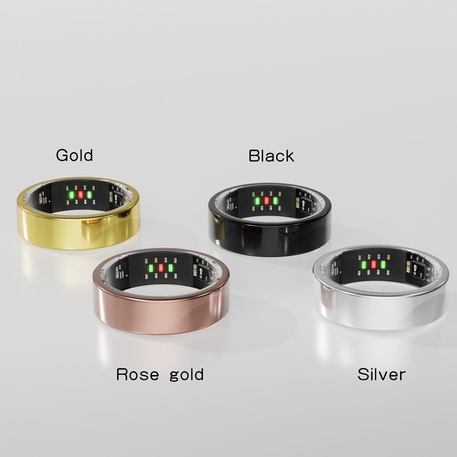 Vic Ring, Ultra-Light Titanium Smart Ring, 7-Day Battery Life, Fitness/Sleep/Stress Tracker for Women & Men, No APP Subscription Fees, IP68 Waterproof, iOS & Android Compatible (Black, 9) - Image 8