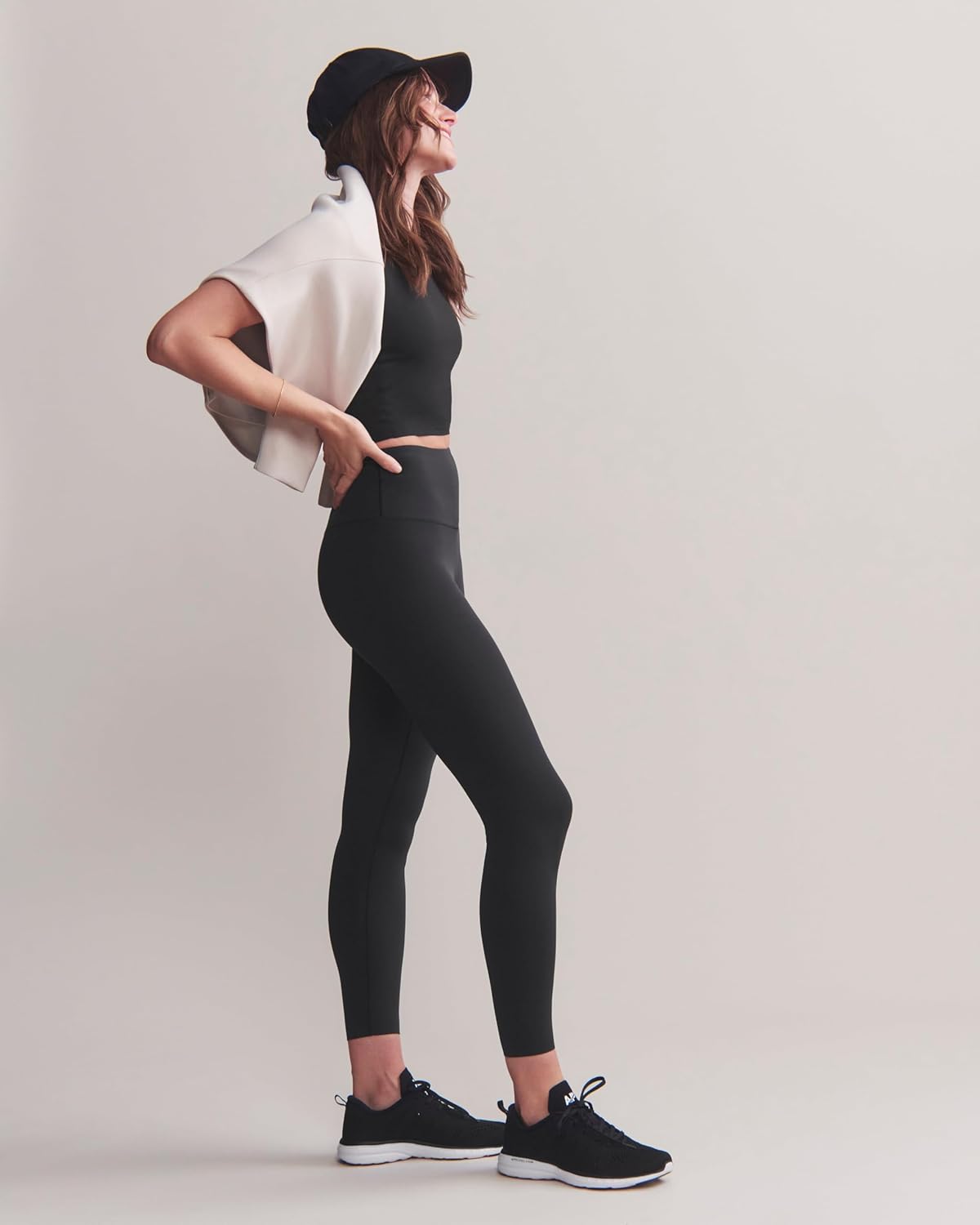 Rhone Women's Leggings - Revive 7/8 Workout Leggings for Women - Ultrasoft Yoga Pants - Breathable, 4-Way Stretch Fabric - Image 3