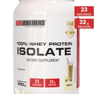 100% Whey Protein Isolate Vanilla (1.98 lbs)