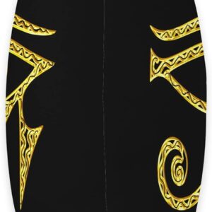 Eye of Horus Egyptian Protection Symbol Lucky Charms Fortune Throw Pillow