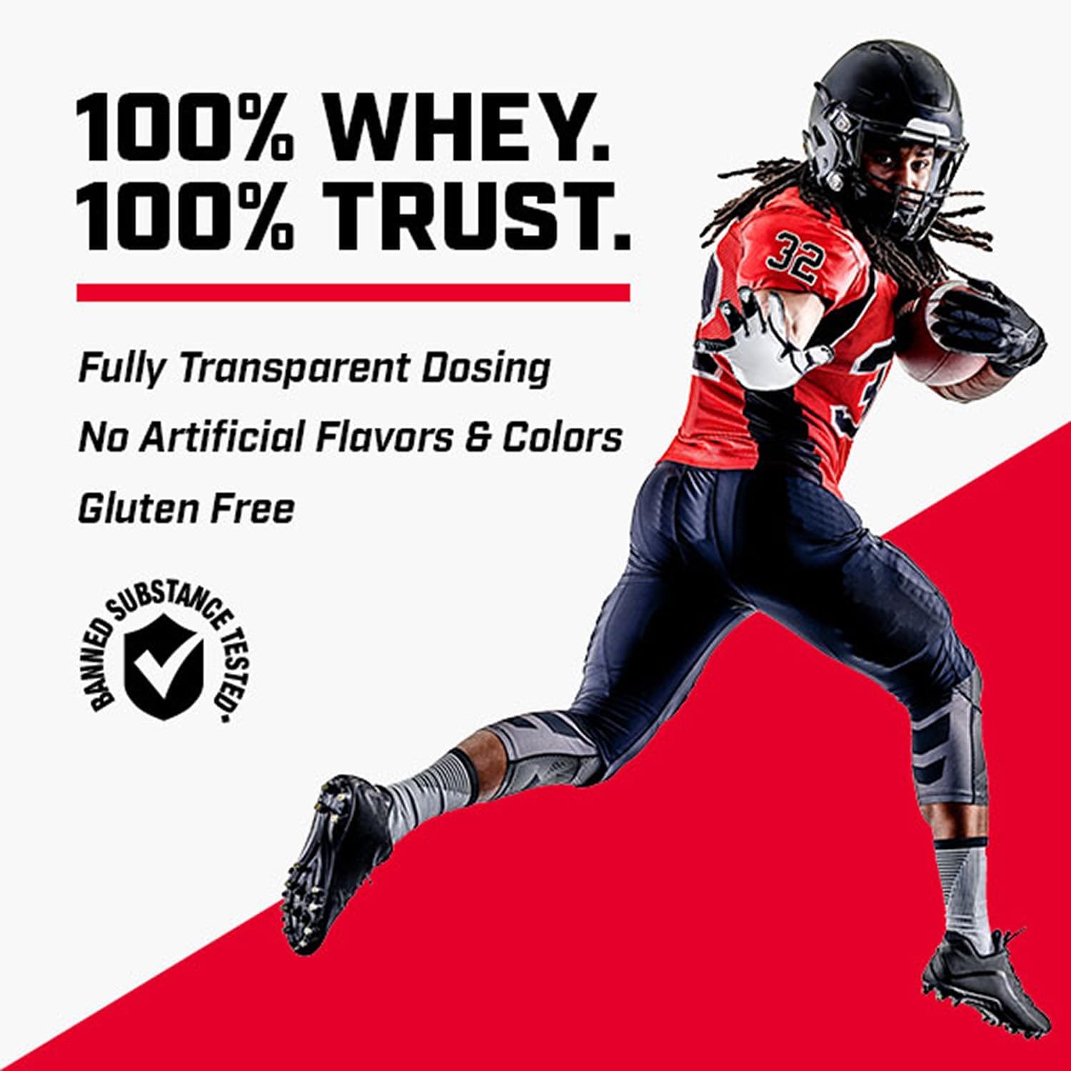 GNC Pro Performance 100% Whey Protein Powder, Fast Absorbing Protein, Muscle Strength and Recovery, Banana Cream, 25 Servings - Image 6