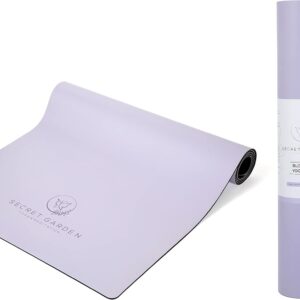 Secret Garden Blossom Exercise Mat 5mm Thick Non-Slip for Yoga, Pilates & Meditation