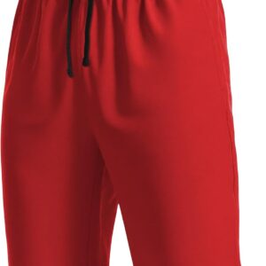 Men’s Athletic Shorts 9” Quick Dry Workout Running Shorts Lightweight Sports Gym Basketball Shorts with Pockets