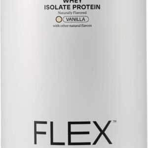 LTH Flex Whey Protein Isolate – Trusted by Life Time Members – Lactose-Free Protein Powder – NSF Certified for Sport – Low Fat, No Added Sugar & Low Carb – Vanilla (30 Servings)