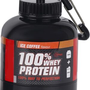 Protein Powder and Supplement Funnel Keychain – Protein Powder Container with Durable Key-Chain Portable to-Go Container for The Gym, Workouts, Fitness, and Travel Big 1pc