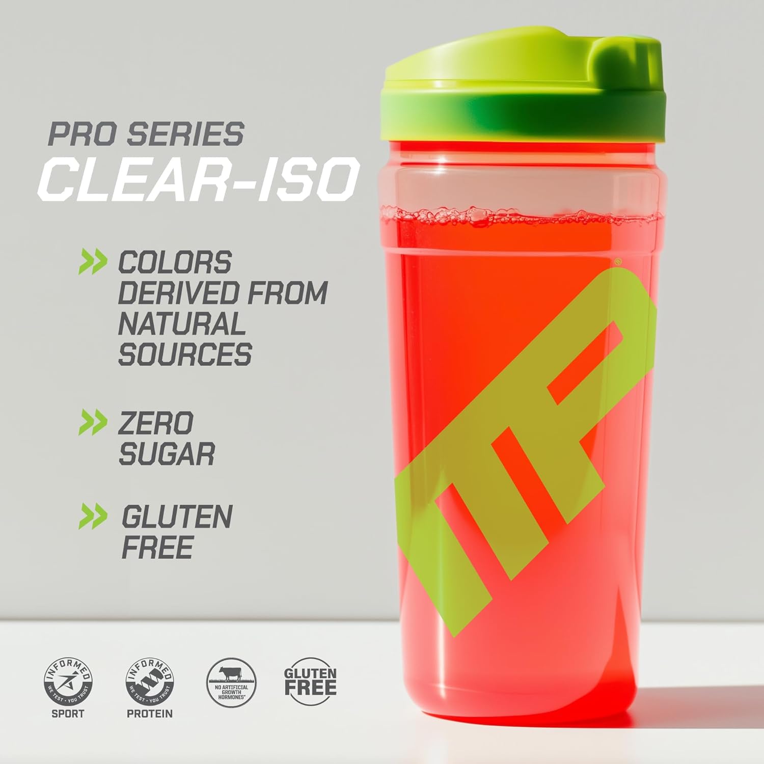 Muscle Pharm Pro Series Clear-ISO a Whey Protein Isolate Powder a Cherry Slush (20 Servings) - Image 4