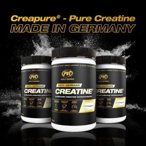 PVL Creapure Creatine – 100% Pure German Creatine Monohydrate Powder-Pharmaceutical Grade Muscle Building Supplement for Strength Training, Pre Workout & Post Workout Protein Support–410g 82 Servings