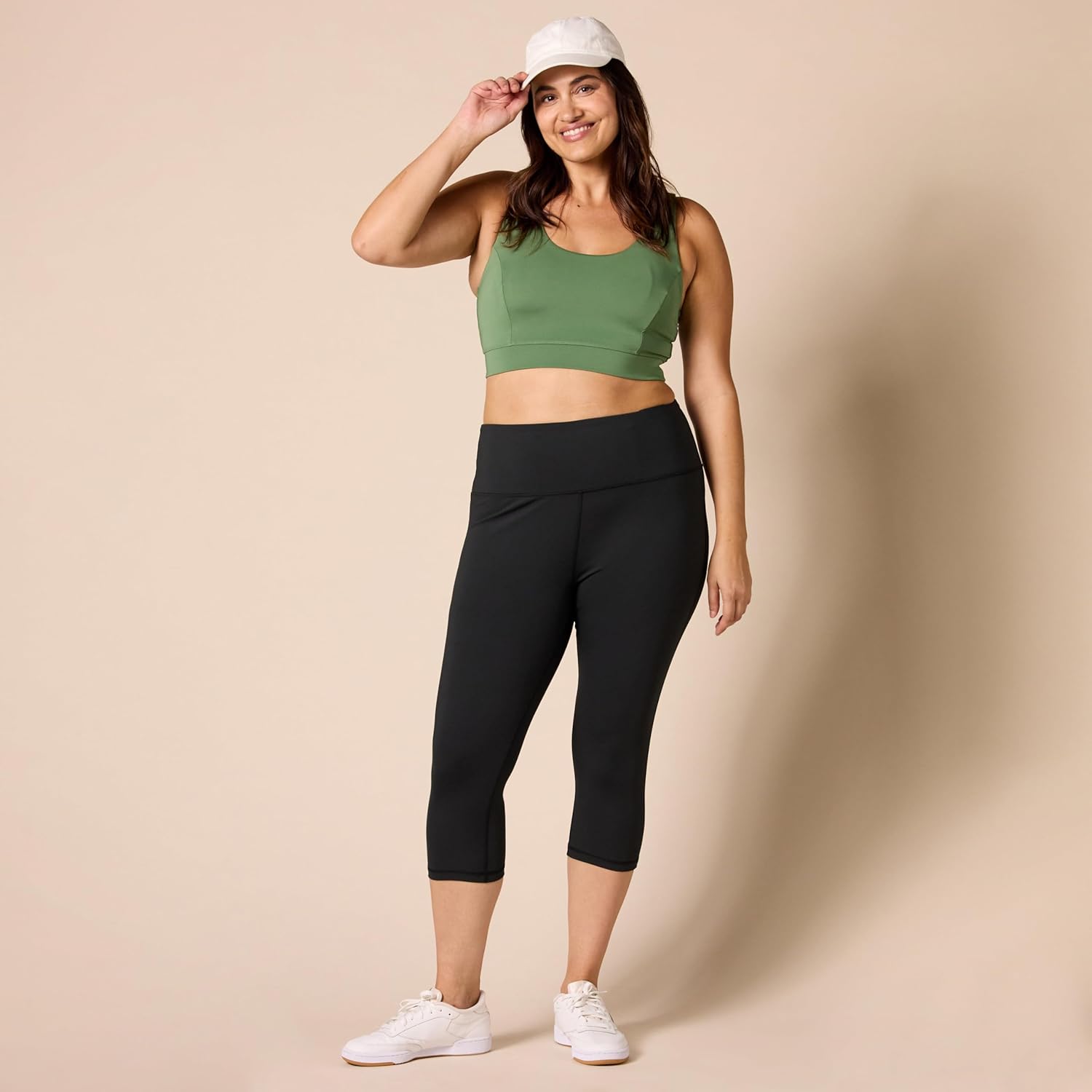 Amazon Essentials Women's Active Sculpt High Rise Capri Legging (Available in Plus Size) - Image 7