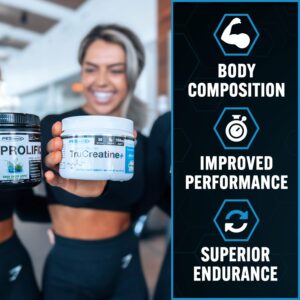 PEScience TruCreatine+ Creatine Monohydrate Powder Plus Epicatechin, Micronized Creapure Creatine for Women & Men, Supports Muscle Growth, Strength & Recovery, Cognition, 30 Servings, Unflavored