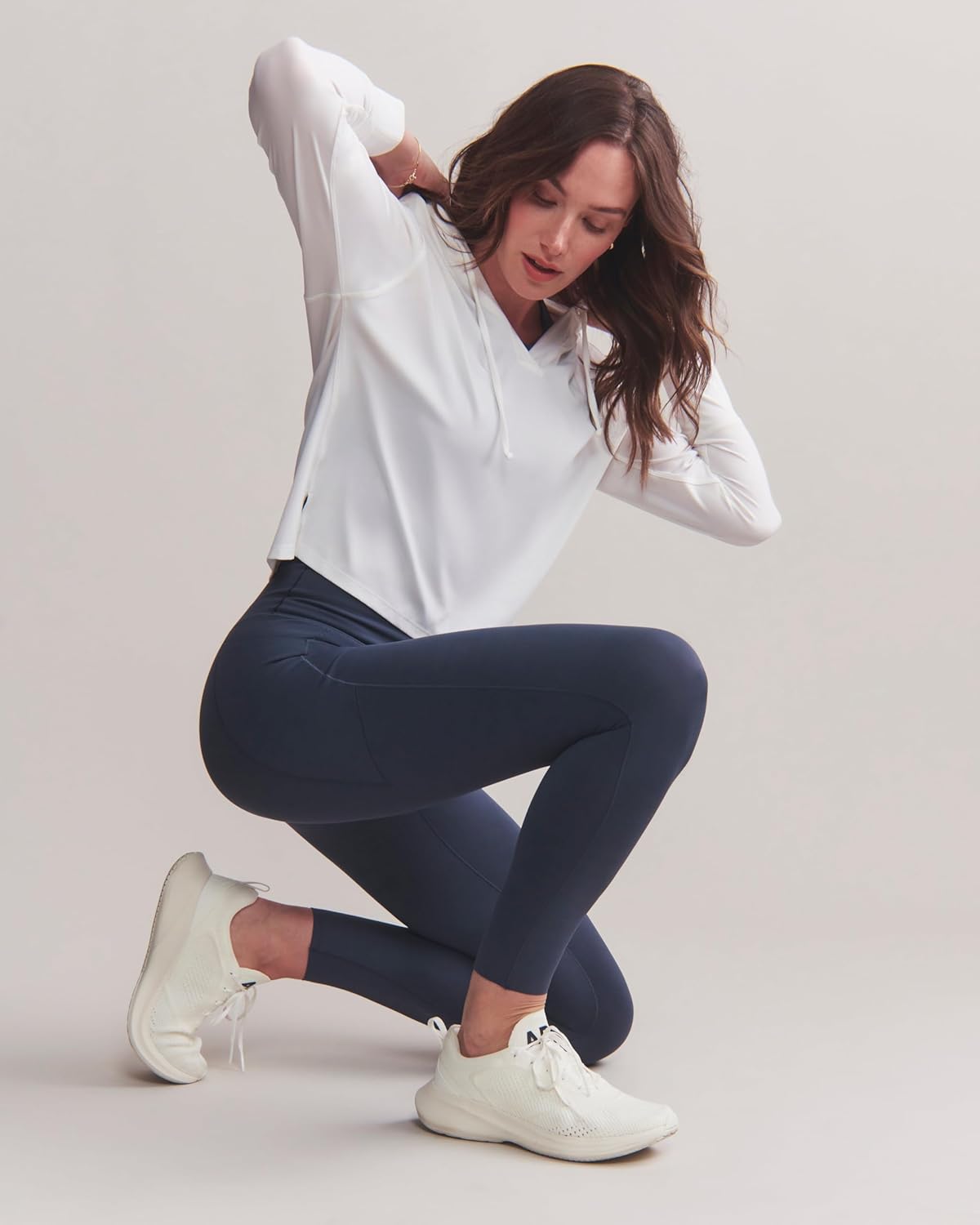 Rhone Women's Leggings with Pocket - Revive 7/8 Workout Leggings for Women - Ultrasoft Yoga Pants - Breathable, 4-Way Stretch - Image 4