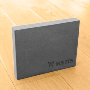 METIS Yoga Blocks | 1 or 2 Pack Soft Non-Slip EVA Foam Blocks – For Yoga, Pilates, Mediation [2 Sizes]