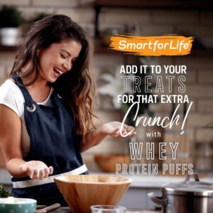 Smart for Life – Whey Protein Puffs – High Protein Zero Sugar Whey Protein Isolate Puffs 3LB – 18 Grams Protein Snacks Bulk – Non-GMO, Gluten-Free – 3 Pound Box – 53 Serving…