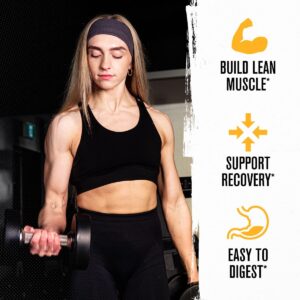 Jacked Factory Authentic ISO Whey Protein Isolate Powder – Low Carb, Non-GMO Muscle Building Protein w/No Fillers, Post Workout Recovery – 30 Servings, Vanilla