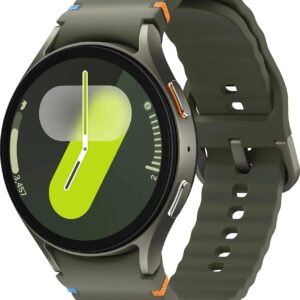 SAMSUNG Galaxy Watch 7 44mm LTE AI Smartwatch w/Energy Score, Wellness Tips, Heart Rate Tracking, Sleep Monitor, Fitness Tracker, 2024, Green (Renewed)