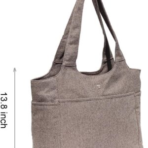 ESVAN Yoga Tote Bag Mat bag Women Shoulder Bags Carryall Tote for Travel Office Workout Gym Nurse Beach