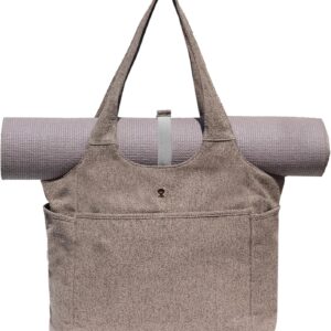 ESVAN Yoga Tote Bag Mat bag Women Shoulder Bags Carryall Tote for Travel Office Workout Gym Nurse Beach