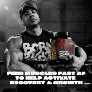 Mutant Harcode ISO Whey Protein Isolate Powder Acts Fast to Help Recover, Build Muscle, Bulk and Strength, 5 lb – Peanut Butter Chocolate