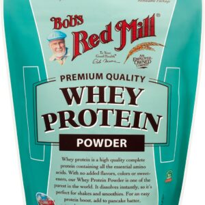 Bob’s Red Mill Whey Protein Powder 12ounce Package May Vary, Red, unflavored, 12 Ounce