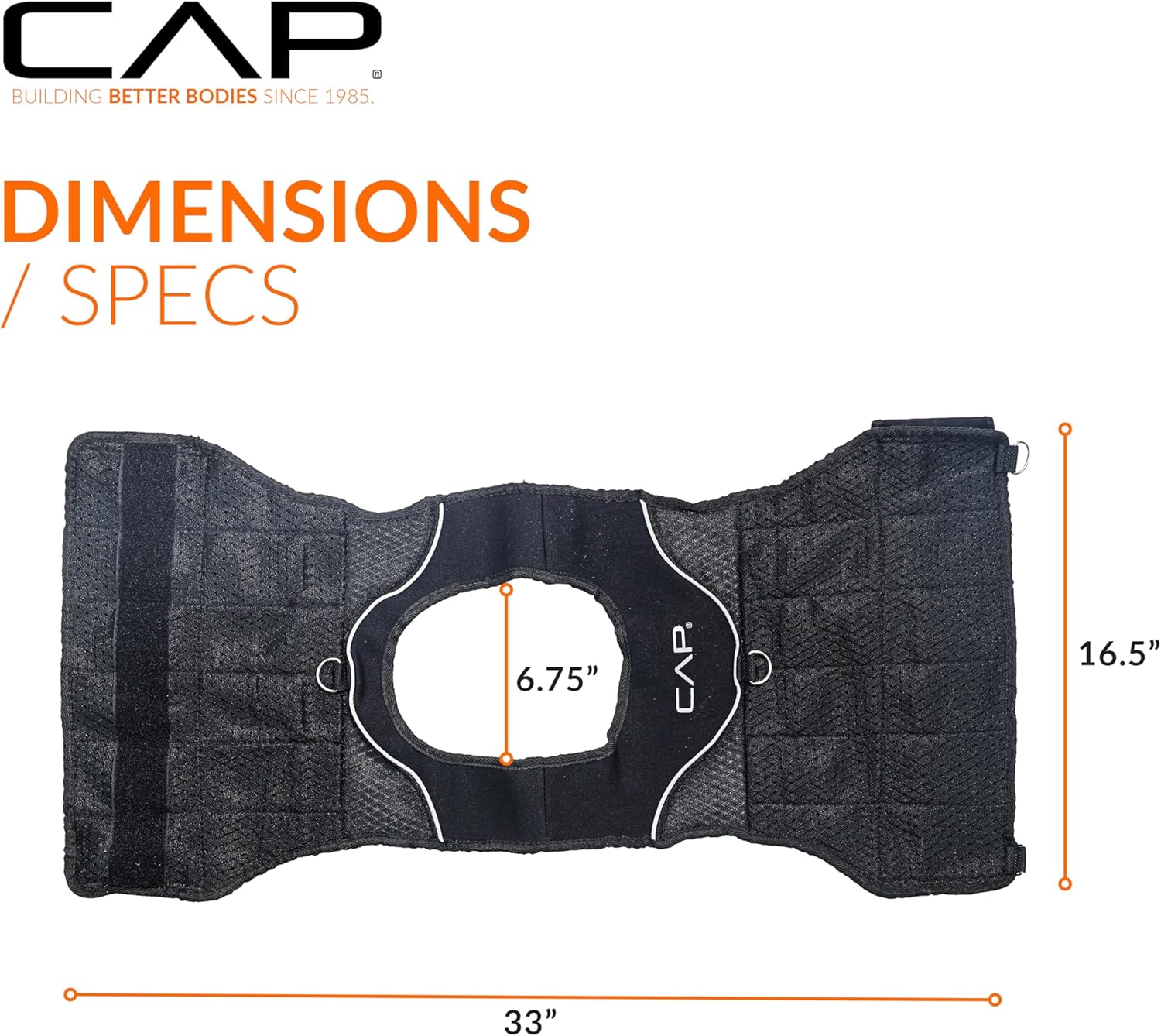 CAP Barbell Adjustable Weighted Vest | 20-150 lbs | Heavy-Duty Workout Vest with Removable Iron Weights for Strength Training, Cardio, Running, and Calisthenics - Image 4
