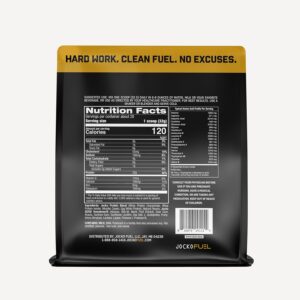 Jocko Fuel Mölk Whey Protein Powder 22g Protein – Low Sugar Monk Fruit Blend – Muscle Recovery & Growth, Packaging May Vary (28 Servings, Vanilla Milkshake)