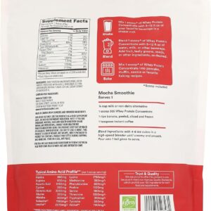 365 by Whole Foods Market, Chocolate Whey Concentrate Protein Powder, 32 Ounce