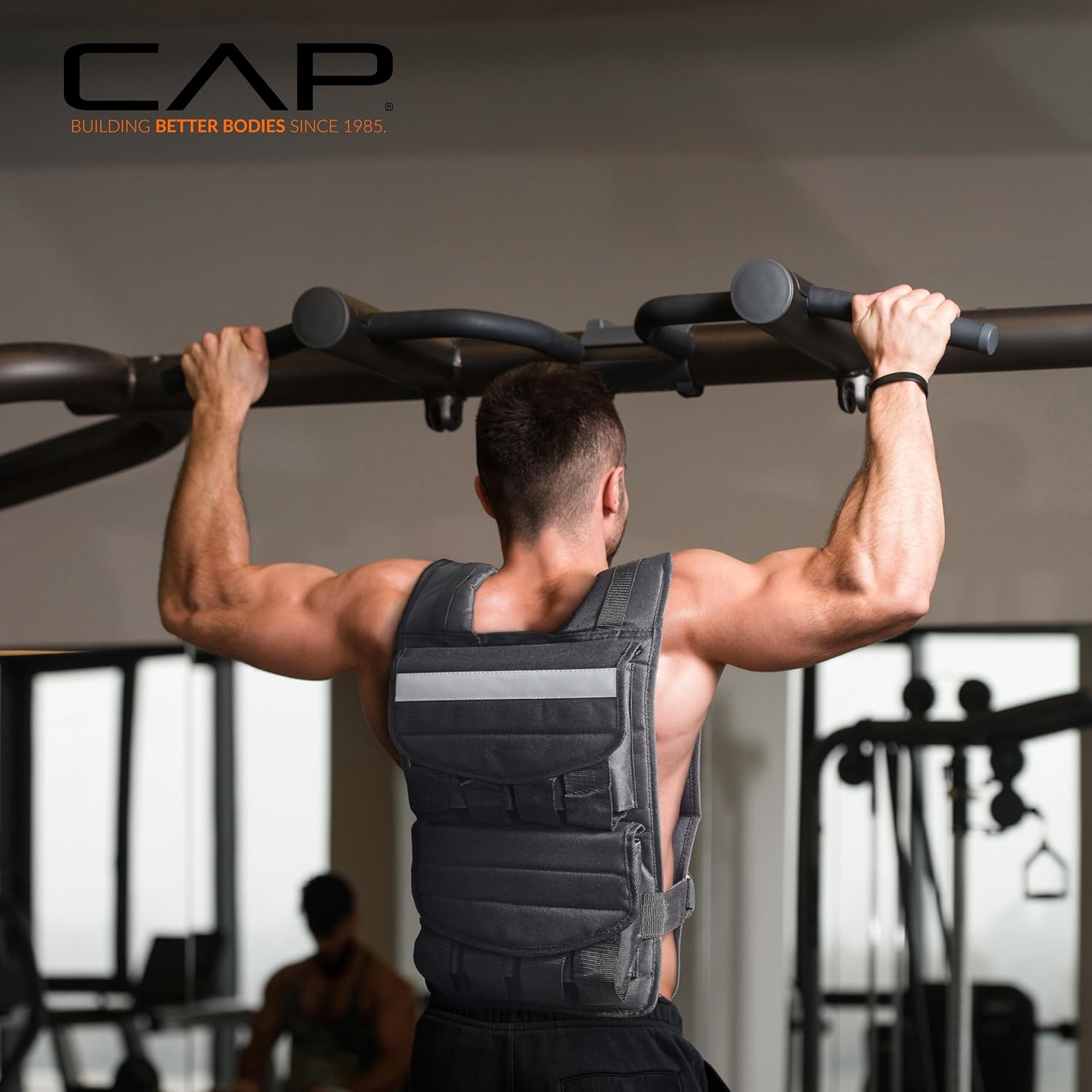 CAP Barbell Adjustable Weighted Vest | 20-150 lbs | Heavy-Duty Workout Vest with Removable Iron Weights for Strength Training, Cardio, Running, and Calisthenics - Image 6