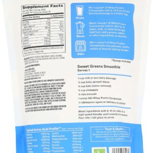 365 by Whole Foods Market, Whey Protein Concentrate, Vanilla, 16 Ounce